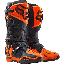 2 roues méloises : FOX INSTINCT BOOT BLACK ORANGE