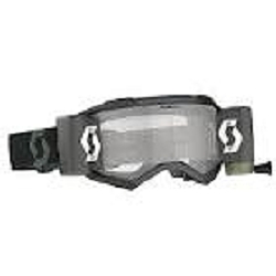 2 roues méloises : SCO GOGGLE FURY WFS BLACK CLEAR WORKS