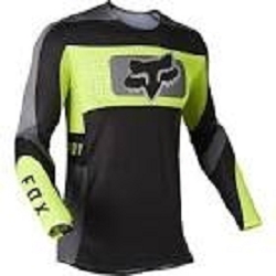 2 roues méloises : FLEXAIR MIRER JERSEY [BLKYLW]