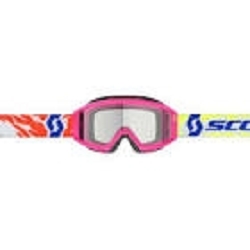 2 roues méloises : SCO GOGGLE PRIMAL YOUTH PINK CLEAR