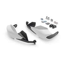 2 roues méloises : HANDGUARDS CLOSED WHITE