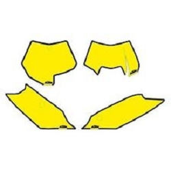 2 roues méloises : FOND DE PLAQUE JAUNE
