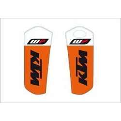 2 roues méloises : FORK PROTECTION STICKERSET