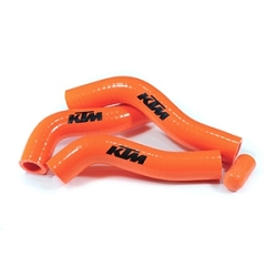 2 roues méloises : ORANGE RADIATOR HOSES